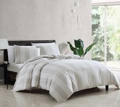 Hunt Striped Percale Comforter Shams