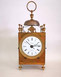 a empire officer s travel clock called