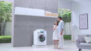 Máy giặt sấy AQUA AQD-DH1050C N, giặt 10.5kg, sấy 7kg, Inverter ( HÀNG  CHÍNH HÃNG) | HC Home Center