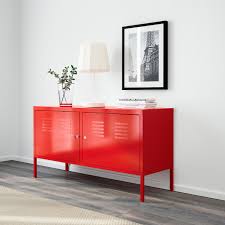 Ikea norden buffet is a great piece to use around the house and to hack it the way you need. Ikea Ps Armoire Metallique Rouge 119x63 Cm Ikea