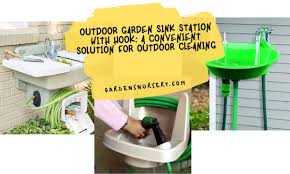 top outdoor garden sink station with