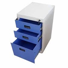 3 drawer stainless steel office file
