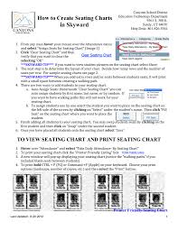 How To Create Seating Charts In Skyward