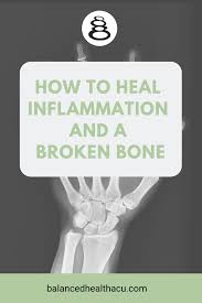 heal inflammation and a broken bone