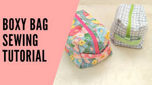 traveling box pouch sewing tutorial