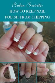 nail polish from chipping
