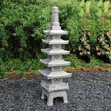 Whole Japanese Garden Statue Pagoda