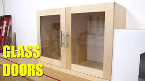 Shop for glass door cabinet at bed bath & beyond. How To Make Glass Cabinet Doors Youtube