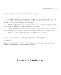 Traditional Cover Letter Format Examples Of Recommendation