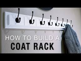 Wall Mounted Coat Rack Woodworking