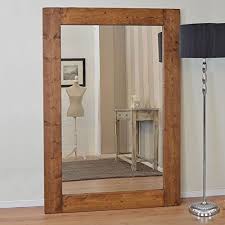 Large Solid Wood Wall Mirror 6ft X 4ft