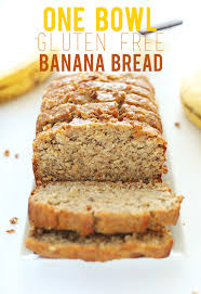 1 bowl gluten free banana bread