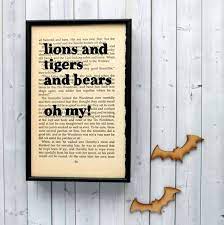 Is a photograph only group. Wizard Of Oz Quote Lions And Tigers And Bears Wizard Of Oz Etsy Wizard Of Oz Lion Typographic Art Wizard Of Oz Quotes