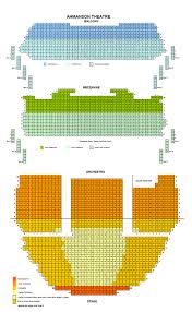 ahmanson theatre seating chart