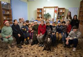 dog therapy for kids facing the trauma