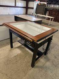 Office Drafting Table With Right On Top