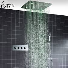 Hm Led Light Ceiling 2mm Shower Set 20
