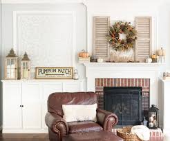 Fall Mantel Decorating Ideas With