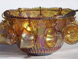Marigold Er Carnival Glass G