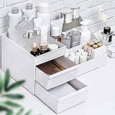 desktop acrylic makeup organizer