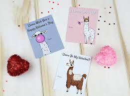 Coloring page with cute llama. Musings Of An Average Mom Llama Valentines