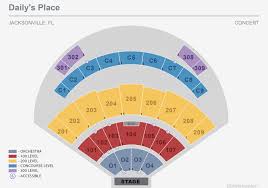 Seating Charts Dailys Place Times Union Center