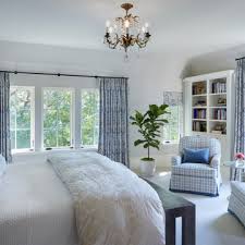 75 French Country White Floor Bedroom