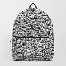 Trollface Backpacks to Match Your Personal Style | Society6