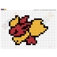 Facile is a difficulty prior to painless and followed by friendly megaundeath. Pokemon Flareon Pixel Art Brik