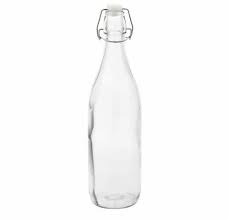 1000ml Round Swing Top Cork Glass Water