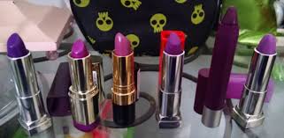 purple mac lipsticks