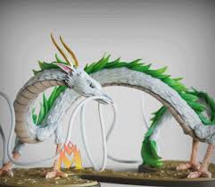 stl file haku the white dragon spirited