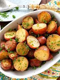 Slow Cooker Roasted Red Potatoes gambar png
