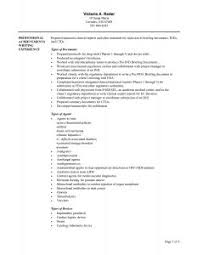 technical writer resume examples 