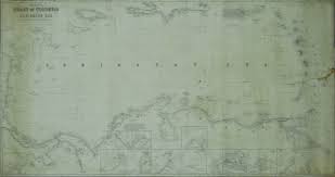 Imray 1870 Chart Of The Coast Of Colombia And Caribbean Sea Philadelphia Print Shop West
