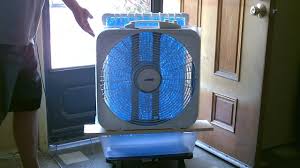 How to make an air cooler at home.the copper coil air cooler! Large Area Evap Air Cooler Diy Ac Air Cooler Simple Box Fan Conversion Works Great Youtube Diy Air Conditioner Diy Cooler Air Cooler