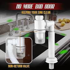 Double Anti Smell Drain Pipe Odor Free