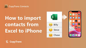 import contacts to iphone all you need