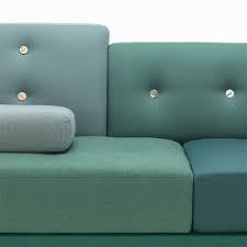 polder sofa 田園沙發組 海洋綠布料 淺色