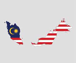 Malaysia Flag Map Vector Art Icons