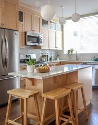 We previously had a kitchen table there that we couldn't even pull the chairs out from so it was basically a junk collector. 9 Awesome Kitchen Island Ideas For Small Space Nb