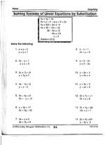 On this page you can read or download gina wilson graphing vs substitution answer key in pdf format. Gina Wilson All Things Algebra Substitution Method Answer Key Try Our Free Online Math Solver