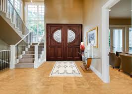 stunning natural cork flooring logan