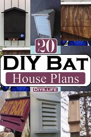 20 diy bat house plans to attract bats