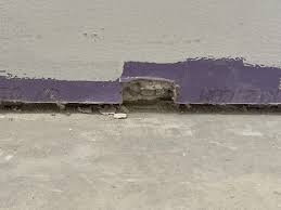 Drywall Gap At Concrete Basement Floor