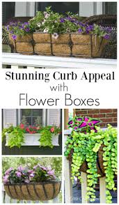Through our window planters, hanging window boxes, wood window boxes and many. How To Add Fabulous Curb Appeal With Flower Box Ideas