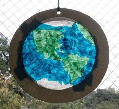 Stained Glass Earth Nasa Space Place
