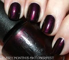 what s on my nails opi every month is