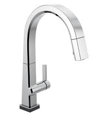 delta 9193t dst pivotal single handle pull down kitchen faucet with touch2o technology arctic stainless