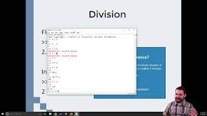 integer division in python you